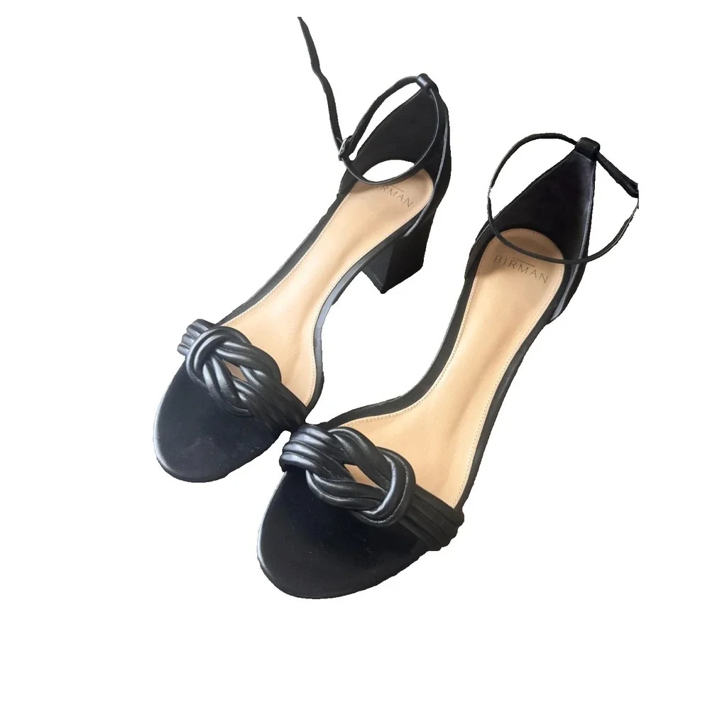 ALEXANDRE BIRMAN Vicky Knotted shoes Black 39.5 - 9 US  Block Heel Sandal